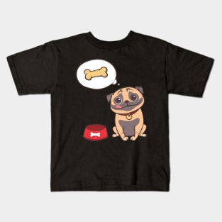 Pug Hungry Kids T-Shirt